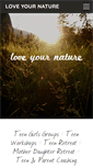 Mobile Screenshot of loveyournature.com